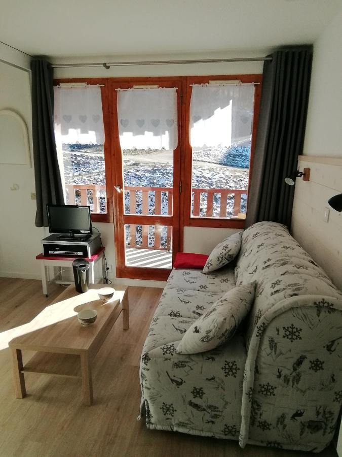 La Plagne Les Coches studio divisible ensoleillé Esterno foto