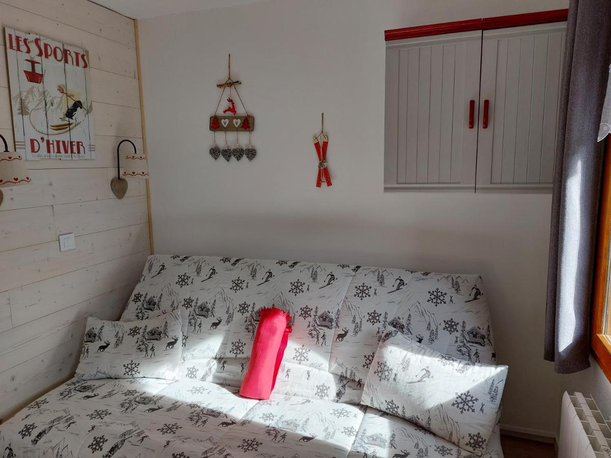 La Plagne Les Coches studio divisible ensoleillé Esterno foto
