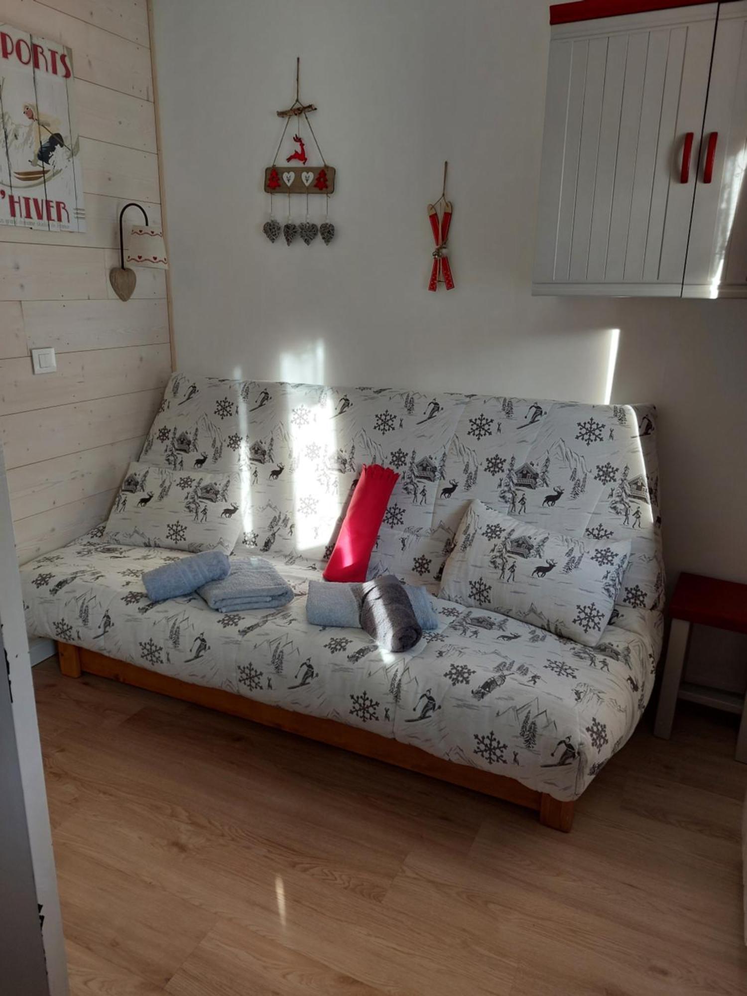 La Plagne Les Coches studio divisible ensoleillé Esterno foto